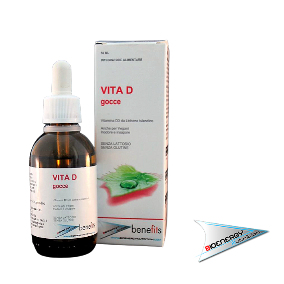 Benefits - Fitness Experience - VITA D (Gocce 50 ml) - 